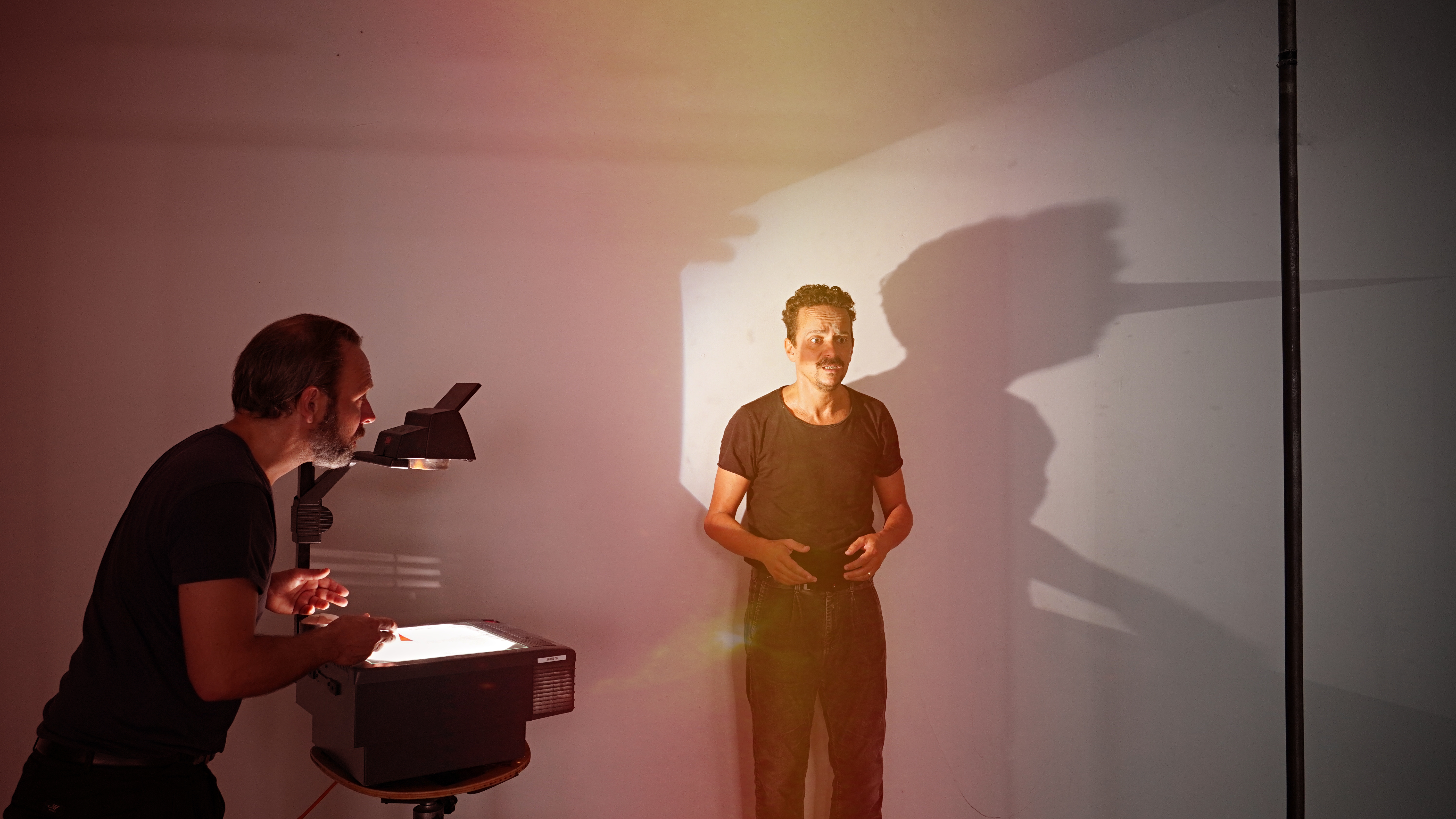 Noce Noseda und Federico Dimitri waehrend einer Probe